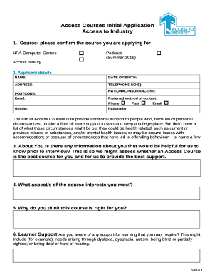 Form preview