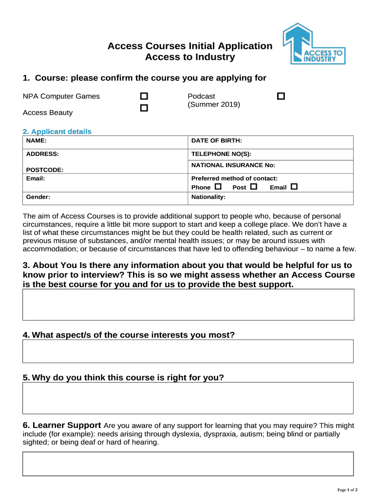 Form preview
