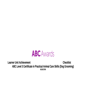 Level 3 Certificate in Practical Animal Care Skills (Dog ...