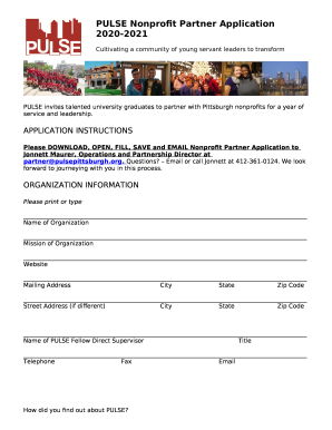 PULSEPittsburgh Urban Leadership Service Experience