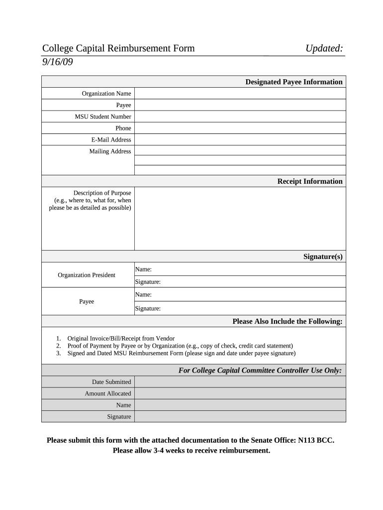 college-capital-reimbursement-doc-template-pdffiller