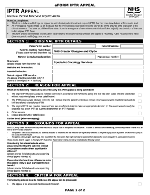 An Investigation into an Individual Patient Treatment Request ...