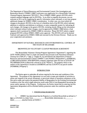 Brownfields/Voluntary Cleanup Program - DNR