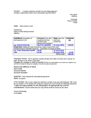 WARP Invoice Template - WordPress.com