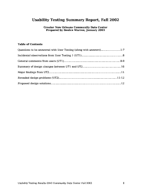 Template for a Site Visit Plan. for STC Usability SIG diskette