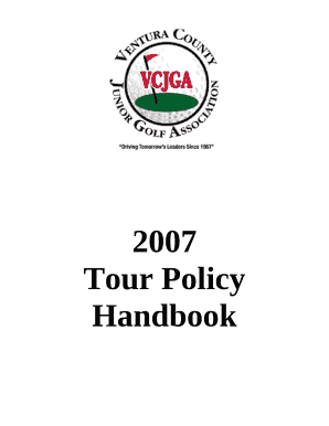 Tour Policy