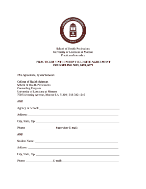 School Counseling, M.A.ULM University of Louisiana at ...