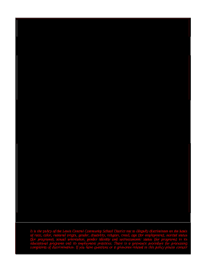 LCEA MASTER CONTRACT