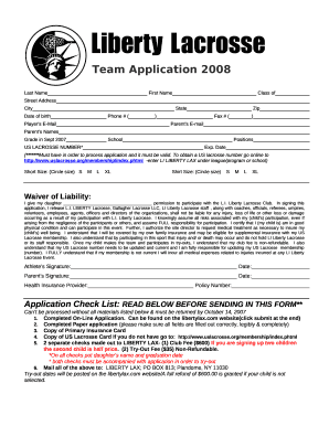 LI LIBERTY LACROSSE