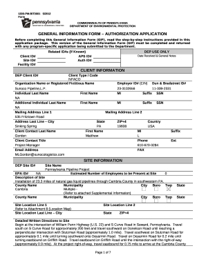 General Information Form - Fill Online, Printable, Fillable, Blank ...
