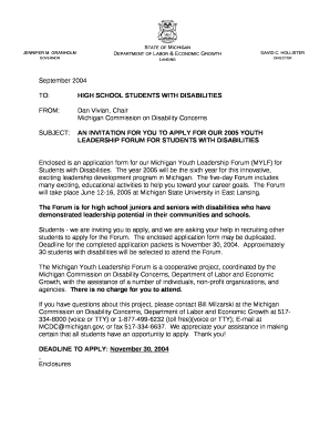 STATE OF MICHIGAN JENNIFER M. GRANHOLM DEPARTMENT OF LABOR ...