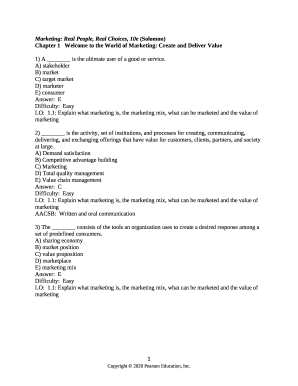 Marketing: Real People, Real Choices, 10e (Solomon)
