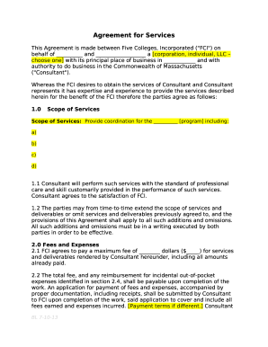 Professional Services Agreement - Bannerman