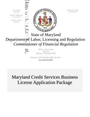09.03.06 - Financial Regulation - Maryland Department of Labor