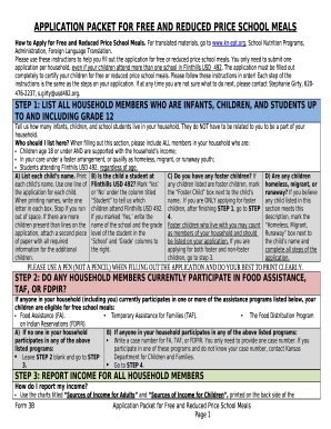 You only need to submit one application per household, even if your children attend more than one school in Flinthills USD492