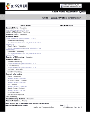 Form preview