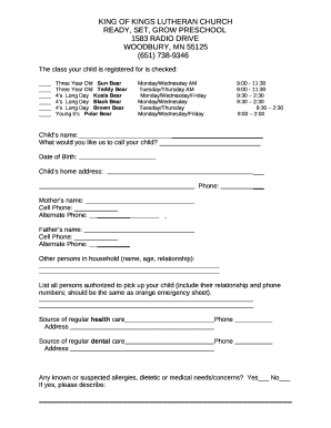 Form preview