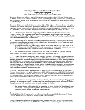 Graduate Medical Education Agreement and Contracts ...