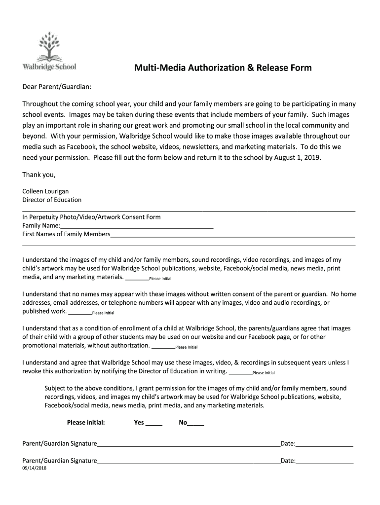 Fillable Online Rockfish Elementary School is committed to working