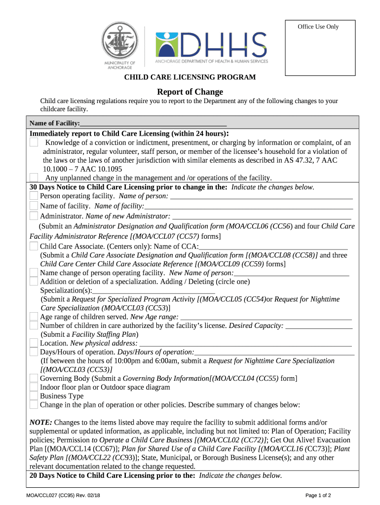 Child Care Licensing Nebraska Department Of Health Doc Template