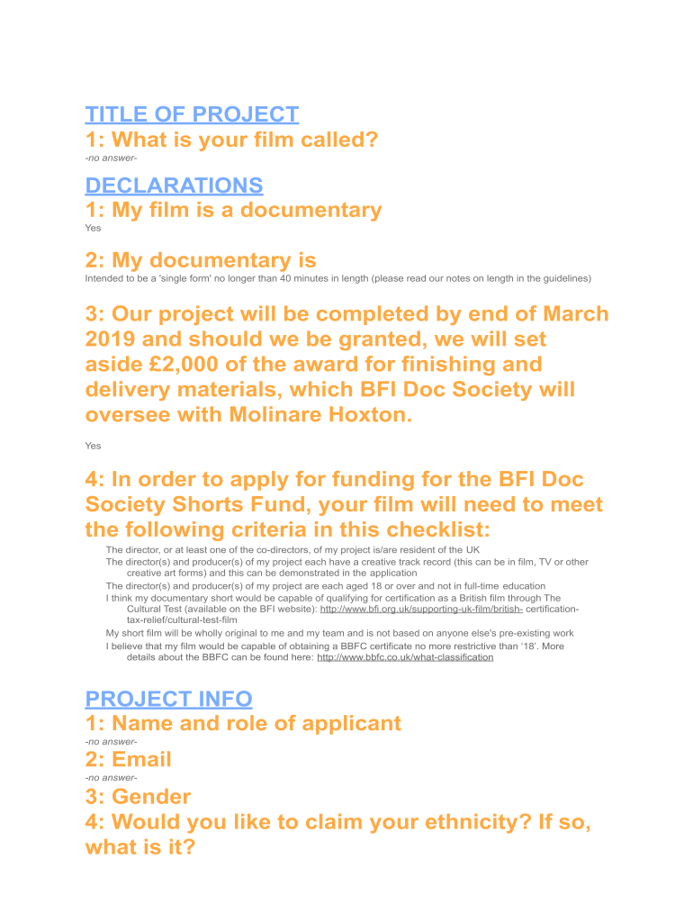 Form preview