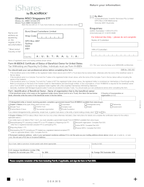 Form W-8BEN-E