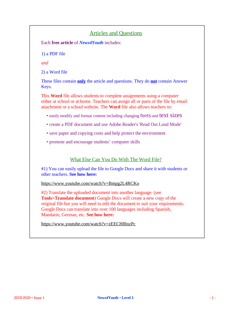 Form preview