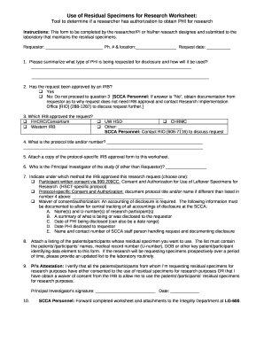 Office of the Institutional Review Board - Research