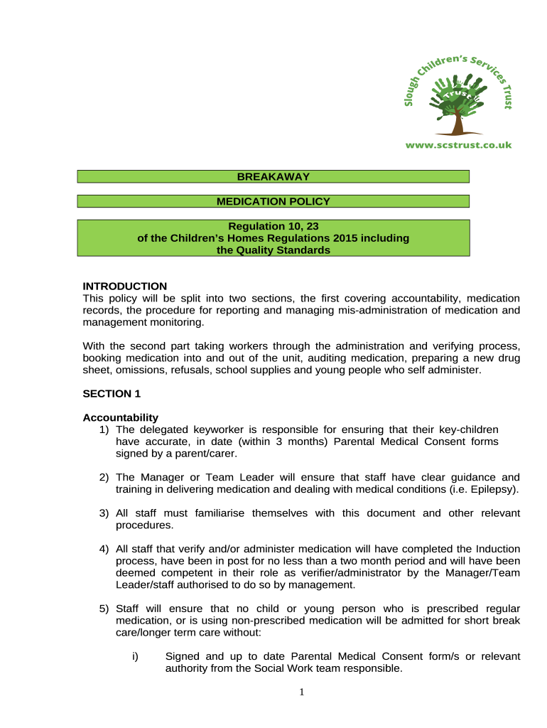Guide to the Childrens Homes Regulations including the Doc Template