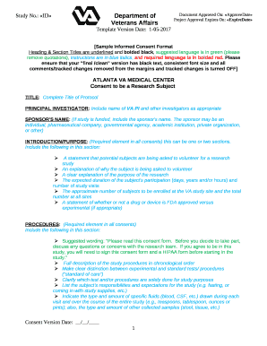 TEMPLATE FOR INFORMED CONSENT General content is in black ...