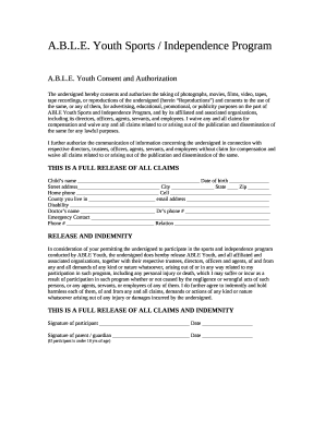 YMCA OF GREATER HOUSTON AREA RELEASE AND WAIVER OF ...