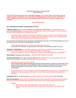 NOTE: Instructions (in brackets), notes and template language are in red font