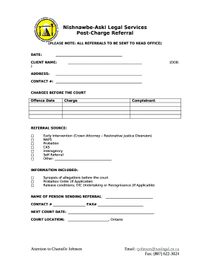 NISHNAWBE-ASKI LEGAL SERVICES CORPORATION