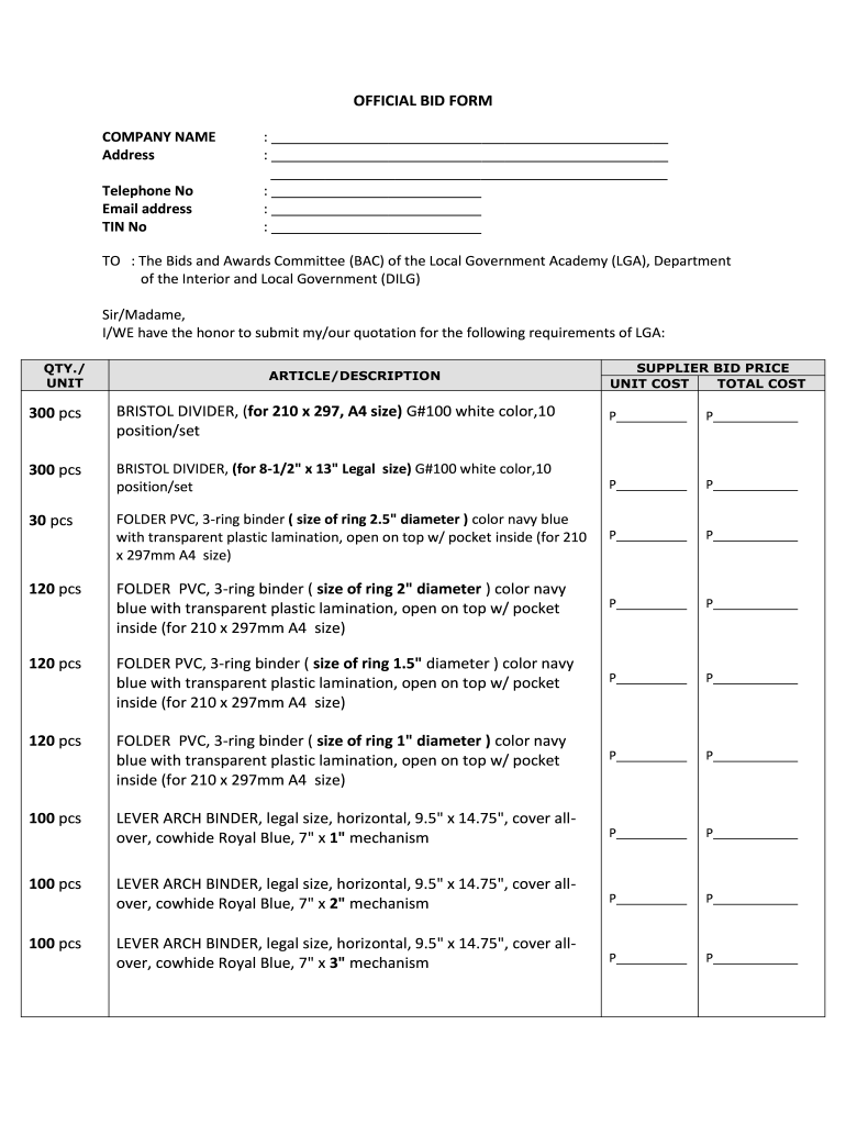 Form preview
