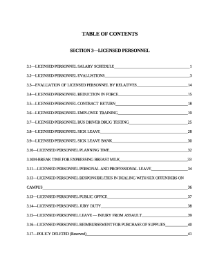3EVALUATIONOFLICENSED PERSONNEL BY RELATIVES14