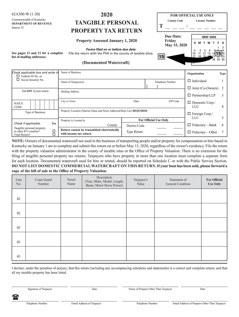 ky tangible return Preview on Page 1