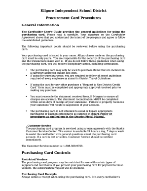 P-Card Procedures Manual - Santa Rosa District Schools ...