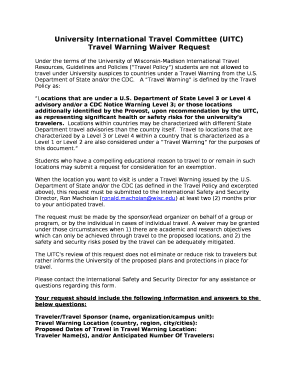 UW-Madison travel resources, guidelines and policieseCALS