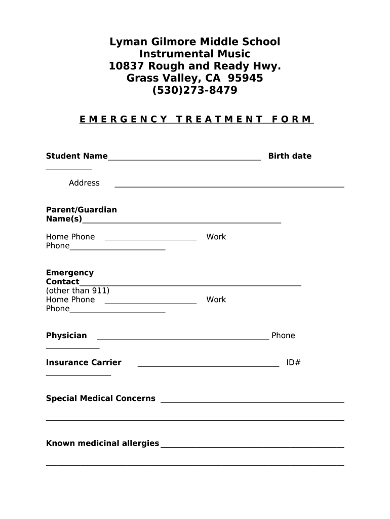 Lyman Gilmore Middle School Home Grass Valley School Doc