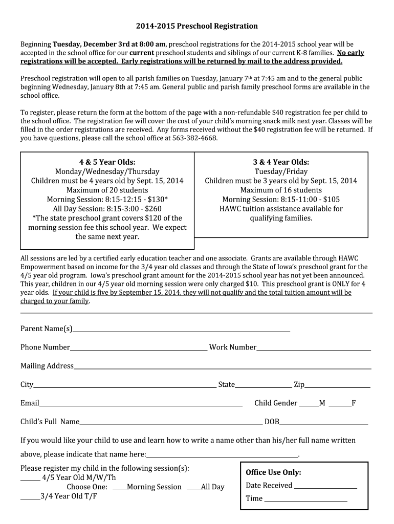 Form preview