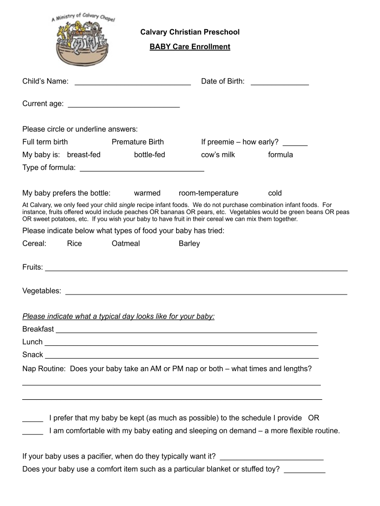 Form preview