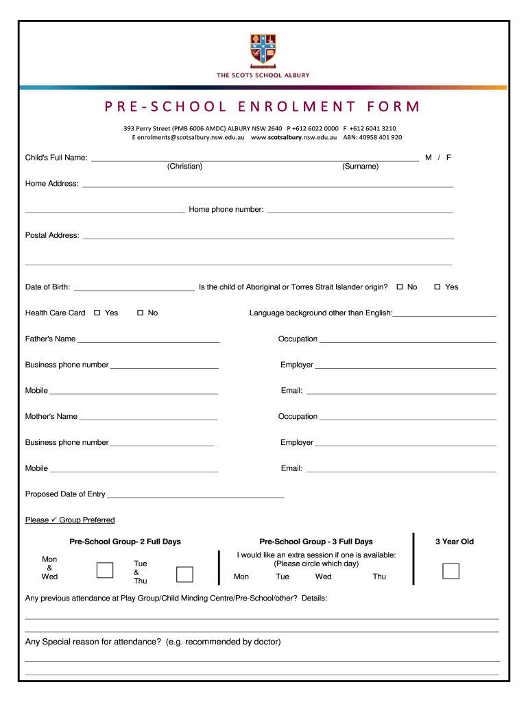 Form preview