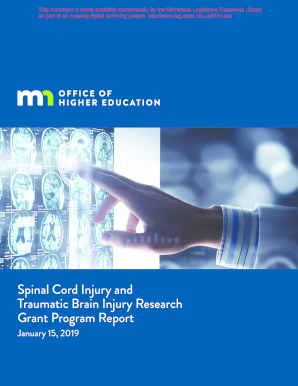 Fillable Online Spinal Cord Injury and Traumatic Brain Injury Research