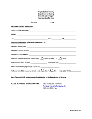 Form preview