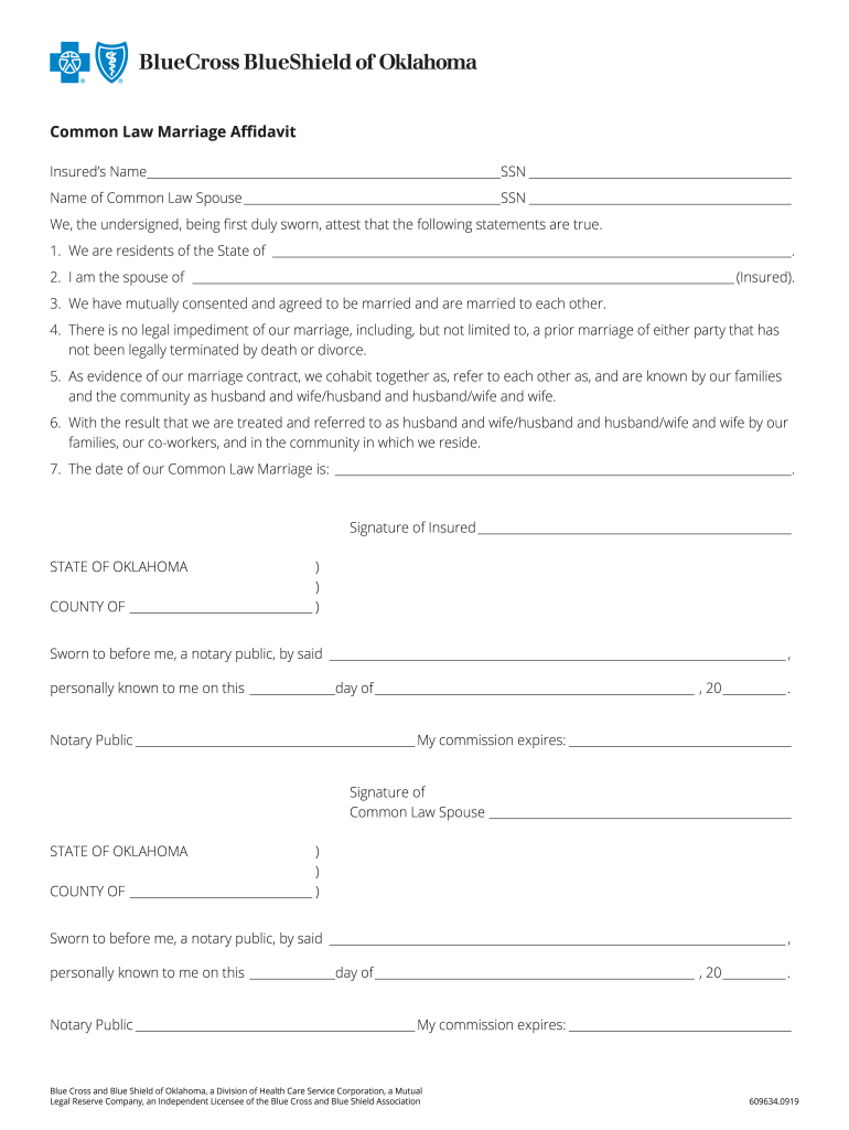 Law Common Marriage Fill Out Sign Online DocHub