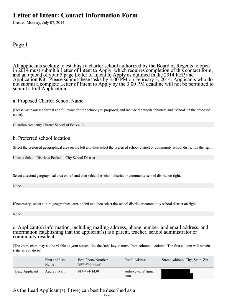 Form preview