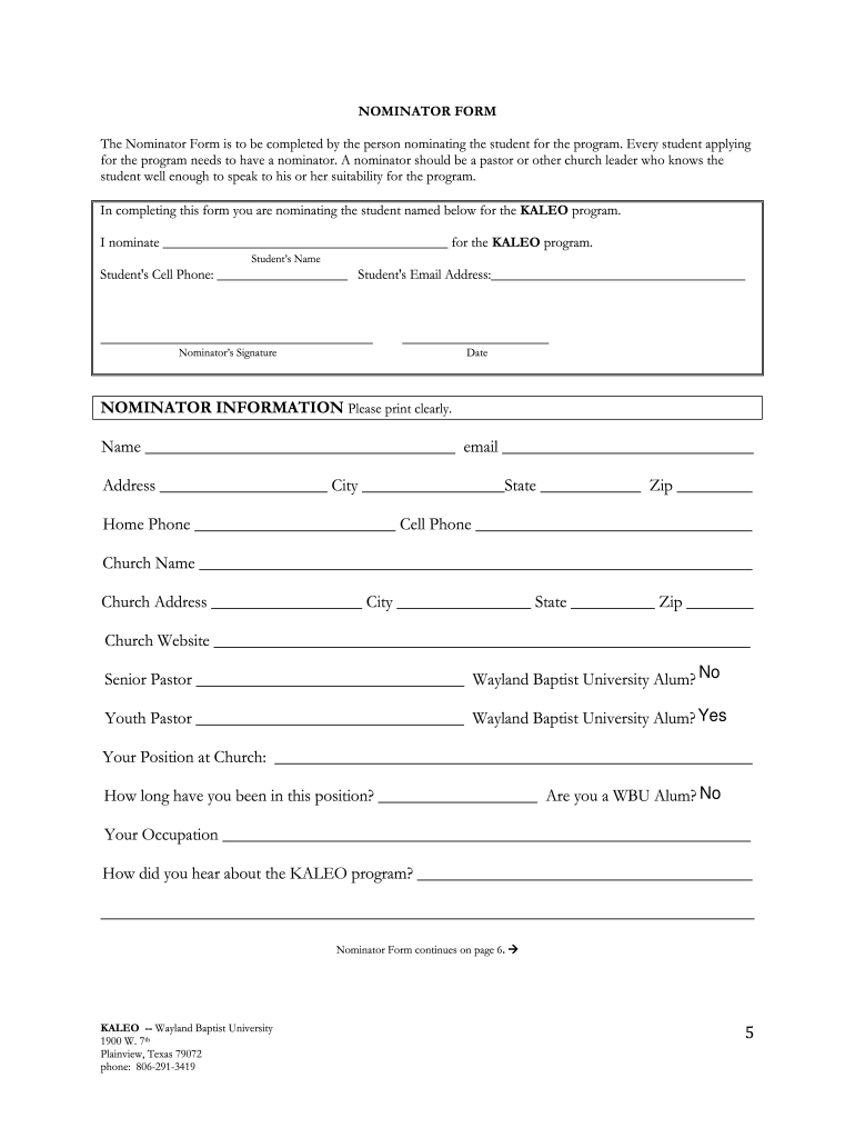 Form preview