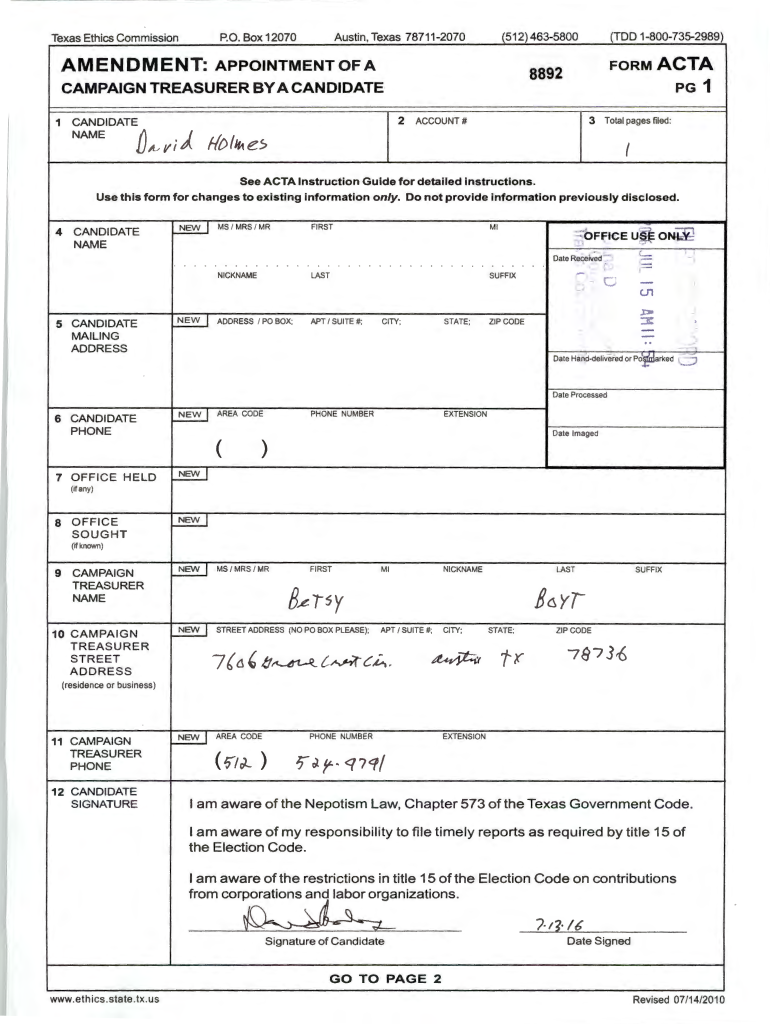 Form preview