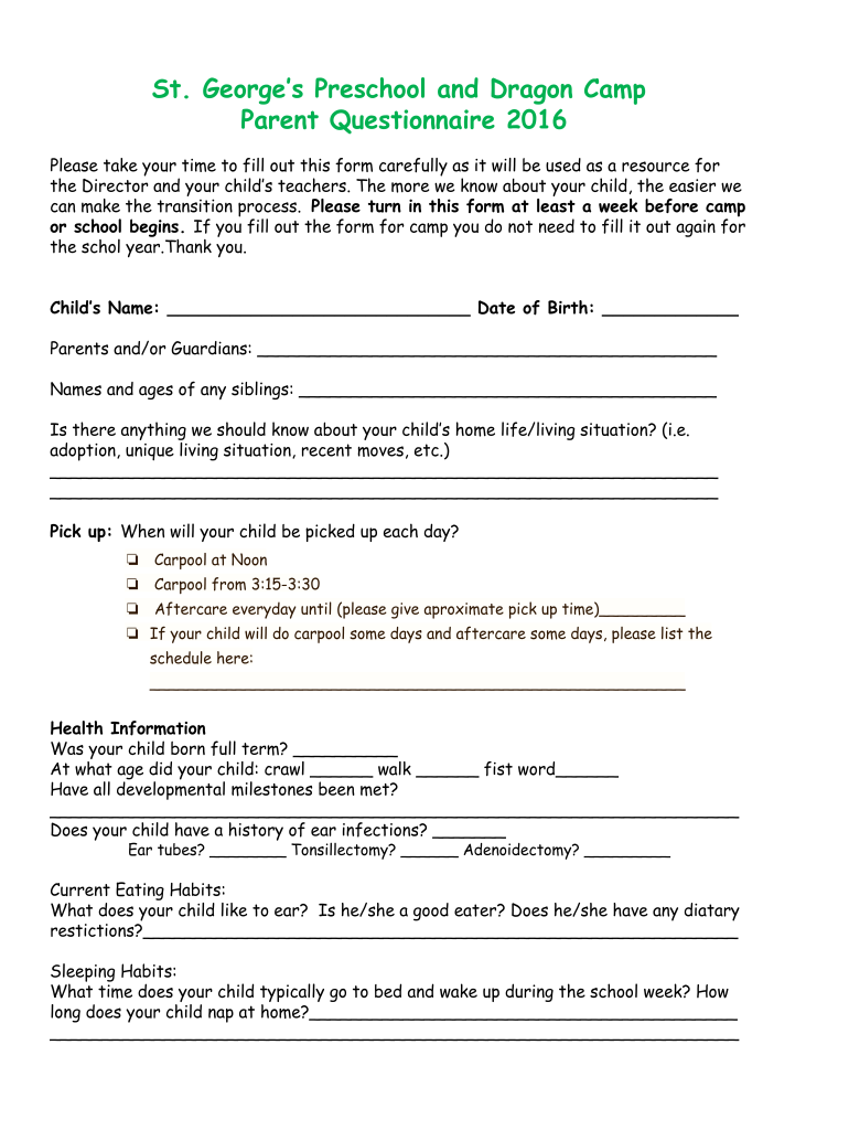 Form preview