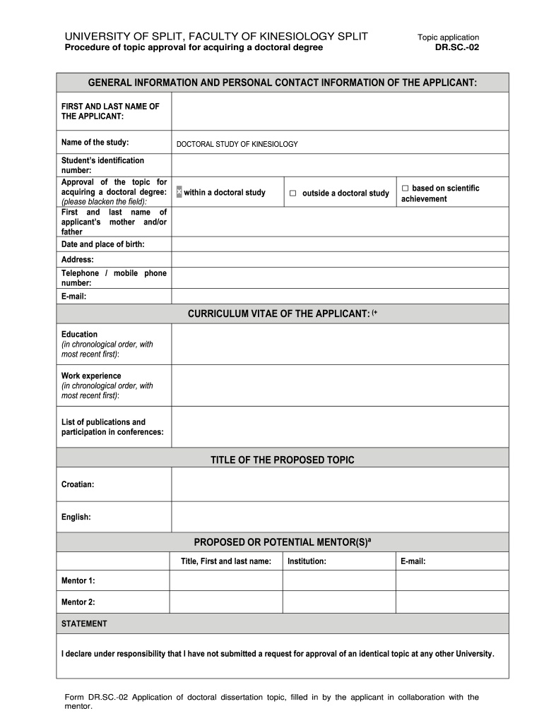 Form preview
